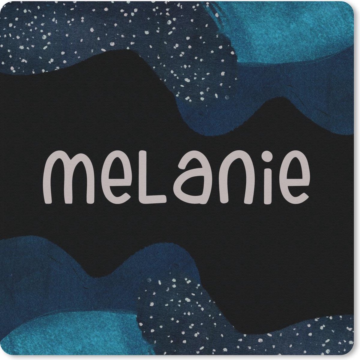 Muismat 30x30 cm - Mousepad Melanie - Pastel - Meisje - Muismatten