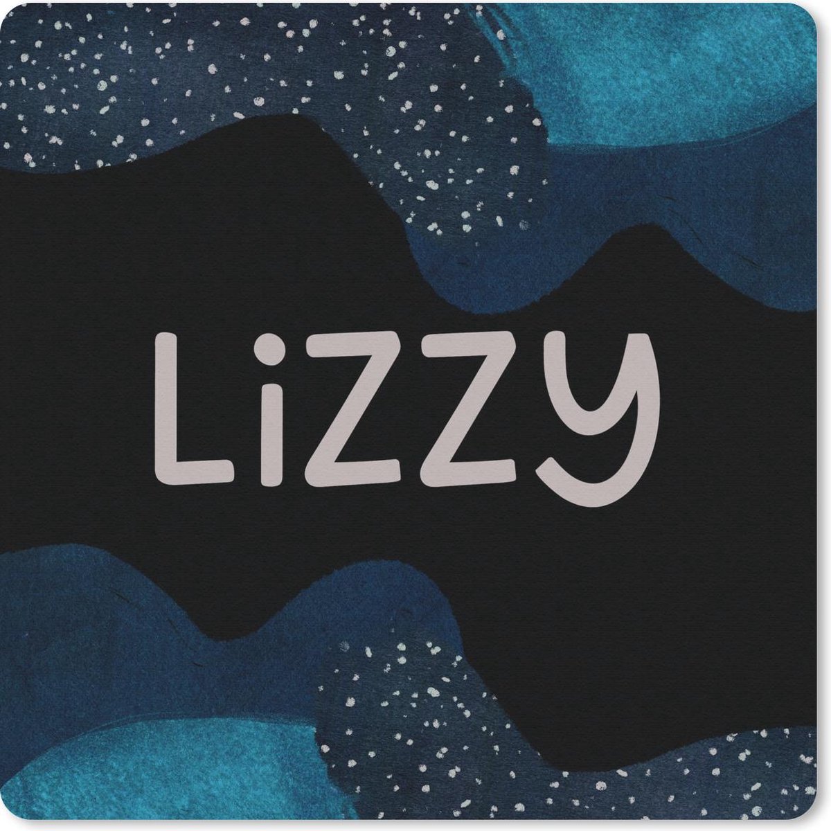 Muismat 30x30 cm - Mousepad Lizzy - Pastel - Meisje - Muismatten