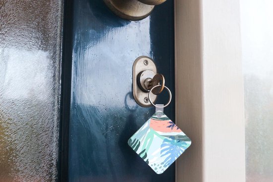 Porte-clés - Cadeaux à distribuer - Été - Blauw - Vert - Plastique
