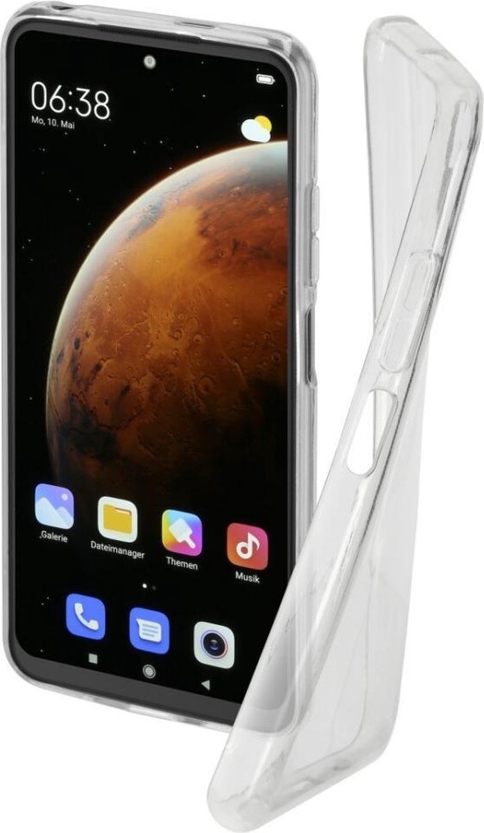 Hama Cover Crystal Clear Voor Xiaomi Redmi Note 10 5G/Poco M3 Pro 5G Transp.