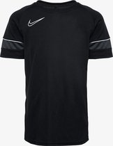 Nike Academy kinder sport T-shirt - Zwart - Maat 152