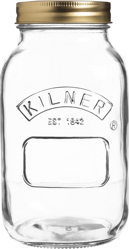 Kilner Weckpot Met Schroefdeksel - ø 9.5 cm / 1 Liter