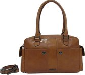 Claudio Ferrici Vecchia Shoulderbag cognac