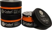 3X Gabri Professional Hair Wax Orange Touch Strong Hold Shine Long Stay haargel-haarwax