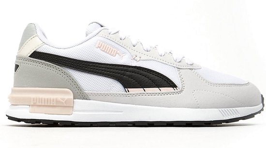 Puma Graviton Sneakers Zwart/Wit Dames - Maat 37 | bol.com