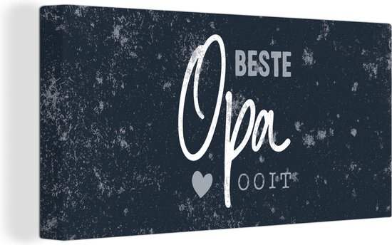 Fotolijst incl. Poster - Spreuken - Quotes - Proost op de beste opa - Opa - 30x40 cm