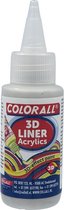Acrylics 3D-Liner. special Zilver 50ml in Fles (1 st.)