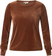 IVY BEAU Soof Top - Copper Brown - maat 38