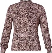 ES&SY Sandra Jersey Shirt - Fuchsia/Multi-Colour - maat 46