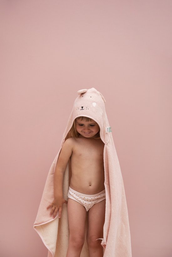 Trixie Badcape - 75x75cm - Mrs. Rabbit van Trixie — afbeelding 4