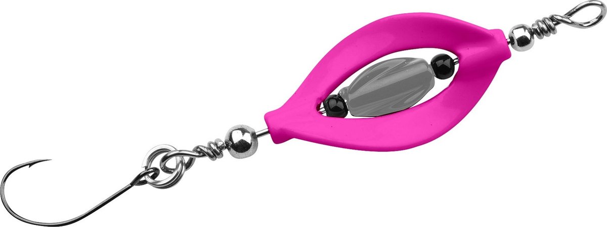 Trout Master Double Spin Spoon 3.3g - Kleur : Violet