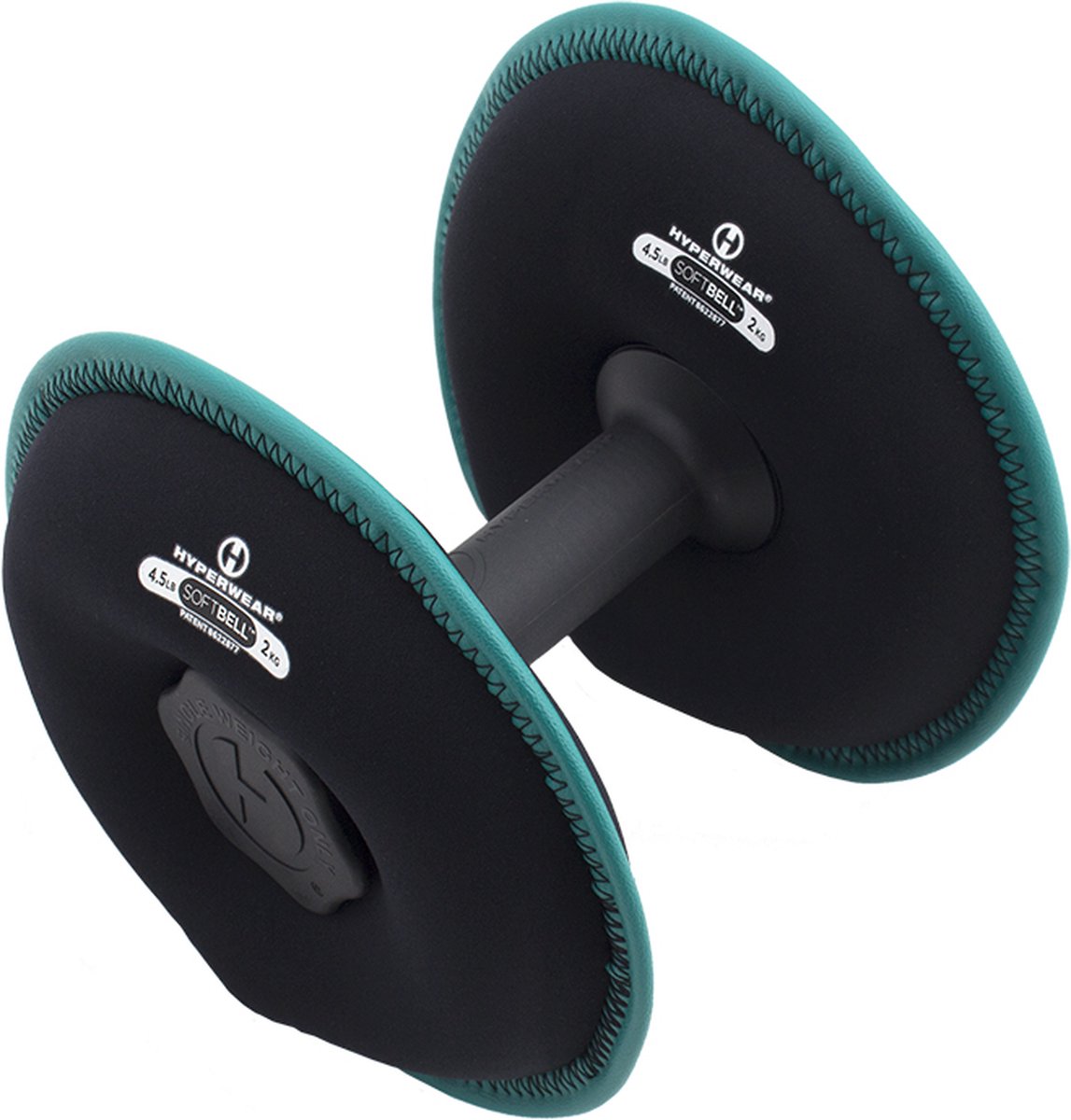 SoftBell Dumbbell 4 kg (9 lbs) - groen