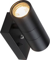 Ylumen - Buitenlamp Sense incl. LED 2 lichts dag nacht sensor zwart