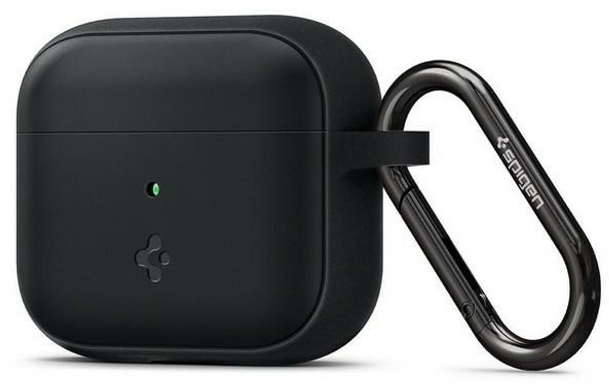 Spigen - Apple AirPods 3 hoesje - Silicone Fit - Zwart