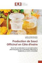 Production de Souci Officinal en Côte d'Ivoire