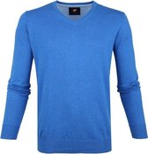 Suitable Katoen Vince Pullover Blauw - maat XXL