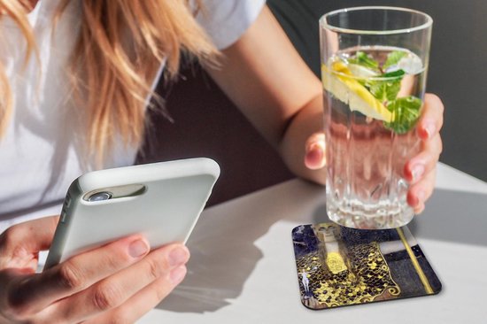 Sous- Sous-verres - Pallas Athena - Gustav Klimt - 10x10 cm - 6 pièces