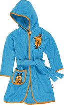 Playshoes - Badjas voor kinderen - Muis - Aqua Blauw - maat 98-104cm