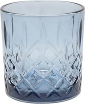 Drinkglas 345ml navy blauw doos a 6st