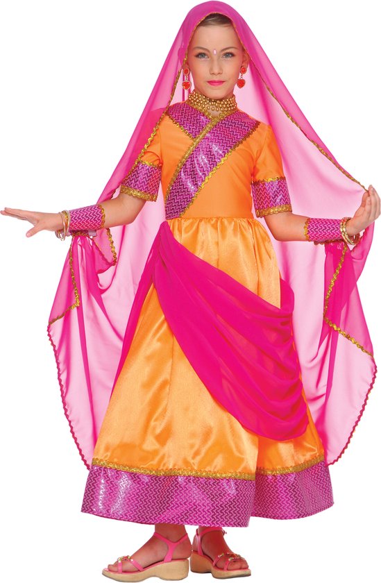 PALAMON - Déguisement princesse Bollywood fille - 146 (8-10 ans) -  Déguisements enfants | bol