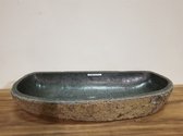 Wasbak natuursteen FL21086 - 98x37x15cm