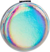 Arte Regal Make-upspiegel Metallic Rond 8 X 2,4 Cm Glas Zilver