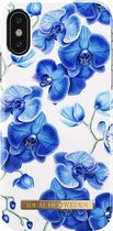 IDEAL OF SWEDEN, Hoesje Geschikt voor Apple iPhone X/XS Fashion Baby Blue Orchid, Wit / Blauw