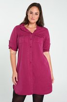 Paprika Dames Hemdjurk in tencel - Jurk - Maat 48