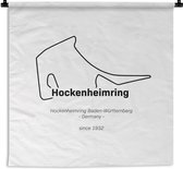Wandkleed - Wanddoek - Formule 1 - Hockenheim - Circuit - 90x90 cm - Wandtapijt - Cadeau voor man