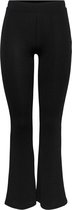 Jacqueline de Yong Broek Jdyglam Flare Pant Jrs 15197796 Black/dtm Lurex Dames Maat - XL