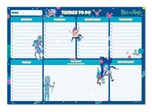 Grupo Erik Weekplanner Rick & Morty A4 Blauw 54 Vellen