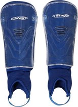 Stag Hockeyscheenbeschermers - Met Afneembare Sok - Blauw - XS