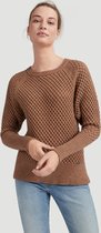 O'Neill Trui Women Honeycomb Knit Golden Brown Xs - Golden Brown Material Buitenlaag: 42% Viscose 40% Polyester 18% Polyamide