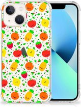 Telefoon Hoesje Geschikt voor iPhone13 Case met transparante rand Fruits