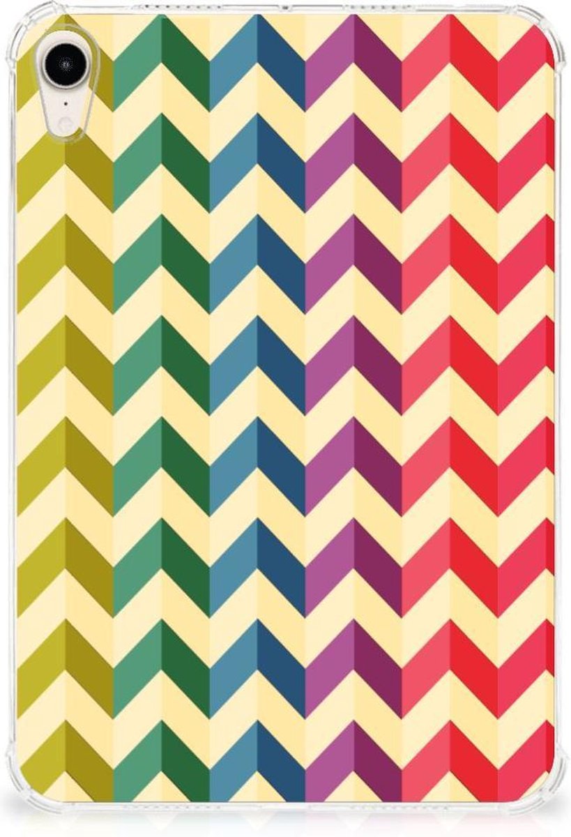 Apple iPad mini 6 (2021) Hippe Hoes Zigzag Multi Color