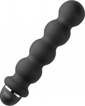 Tom of Finland - Anaalvibrator met vier ballen - Zwart