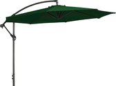 UHP Parasol met voet aan zijkant - groen