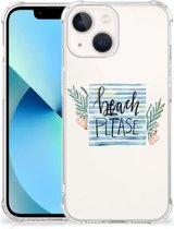 Telefoon Hoesje iPhone 13 mini Hoesje maken met transparante rand Boho Beach