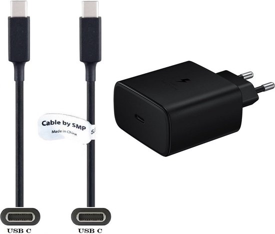 Chargeur rapide + câble USB C de 3,2 m. 45W PD QuickCharge & USB 3.1 / E- Chargeur de
