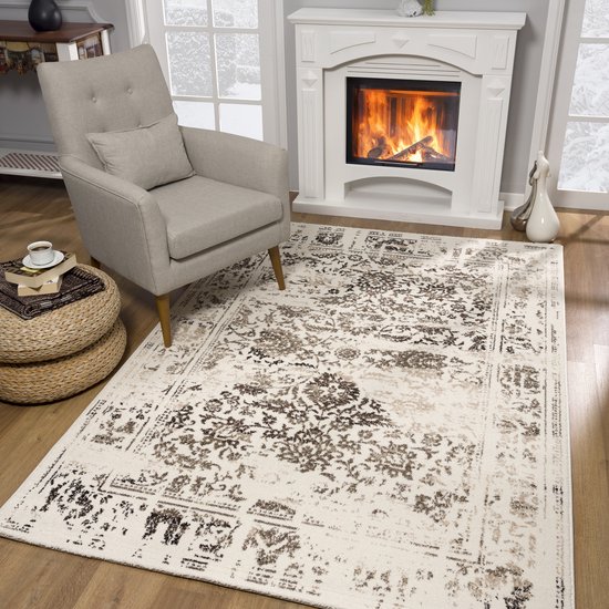 Basic Collection Vintage Vloerkleed Garcon 80x150 - Creme