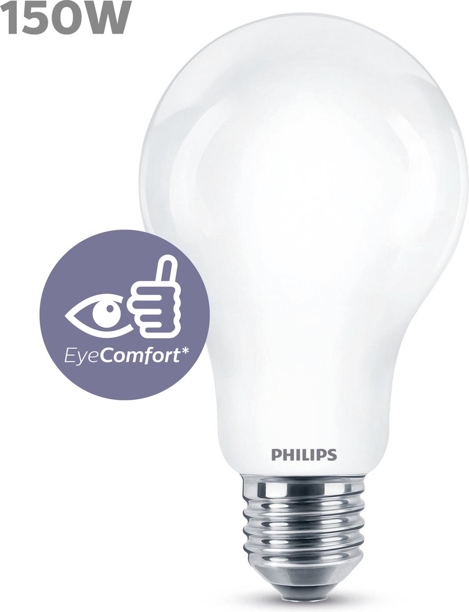Baars oppervlakkig camera Philips Classic LED Lamp 150W E27 Warm Wit | bol.com