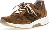 Gabor rollingsoft sensitive 76.946.42 - dames wandelsneaker - bruin - maat 40 (EU) 6.5 (UK)