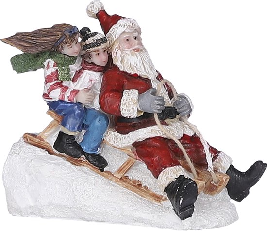Luville - Santa on sledge - Kersthuisjes & Kerstdorpen