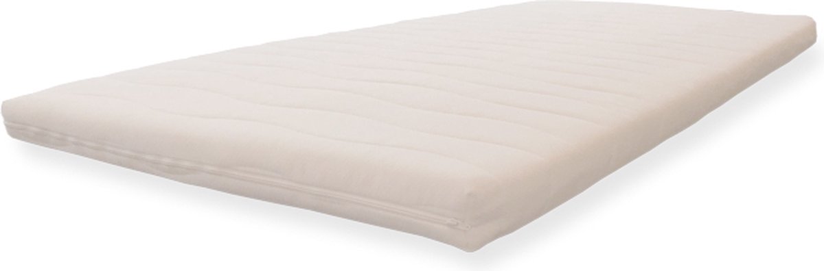 MAH - Topdekmatras NASA DUO 90 x 190 cm - 7cm dik - traagschuim én koudschuim