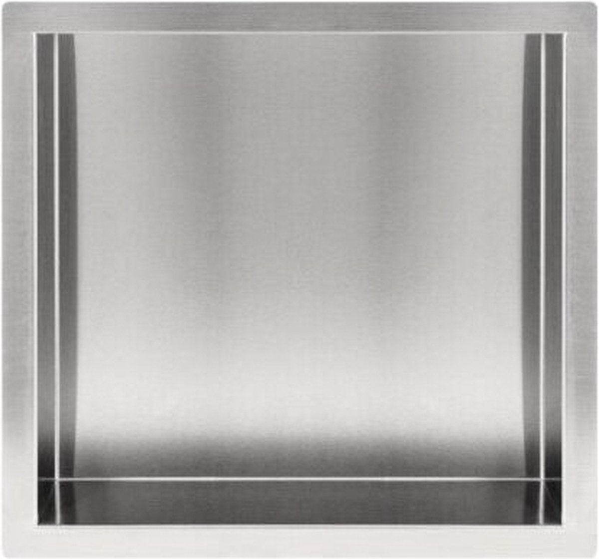 Guido Gusto Inbouwnis - 30 x 30 x 7 cm - RVS