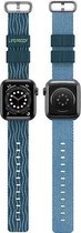 Otterbox LifeProof Geschikt voor Apple Watch Bandje Nylon - Blauw - Maat: 38 - 40 - 41mm