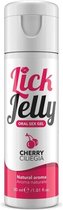 INTIMATELINE - Lick Jelly Edible Lubricant Water Base Cherry 30 Ml
