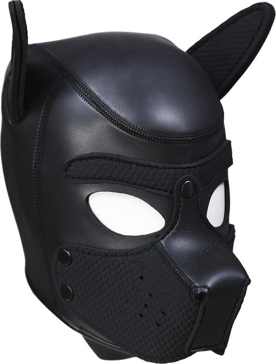 Master Series Neoprene Puppy Dog BDSM Hood