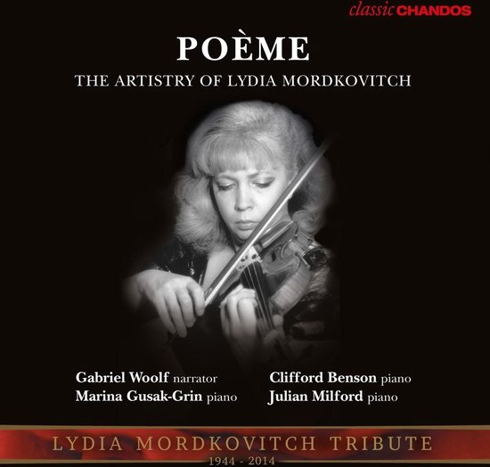 Foto: Lydia mordkovitch po me the art of mordkovitch cd 