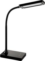 Lampe de bureau Alco noire LED - 230v 6W dimmable 43cm